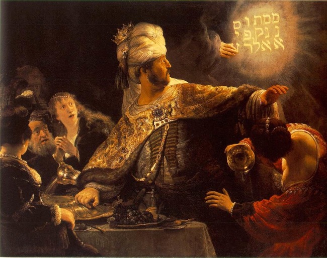 Rembrandt   belshazzar s feast   wga19123 larger